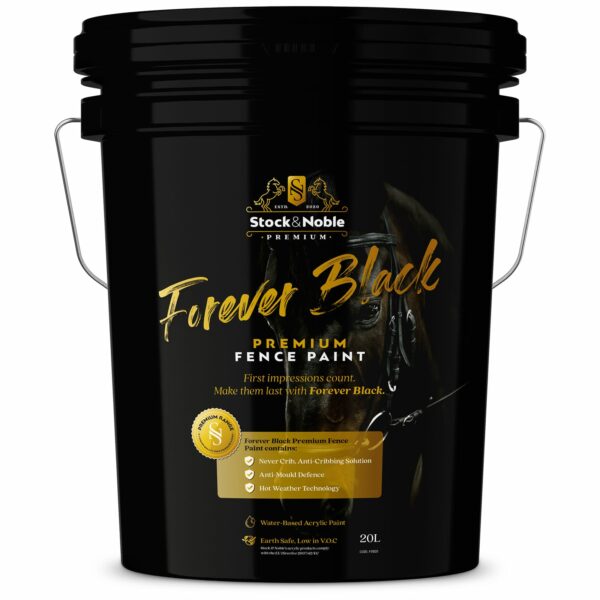Master Blend Fence Paint - Forever Black