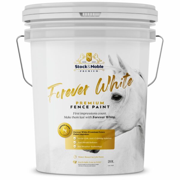 Master Blend Fence Paint - Forever White