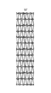Diamond V Mesh Diagram - Stock and Noble