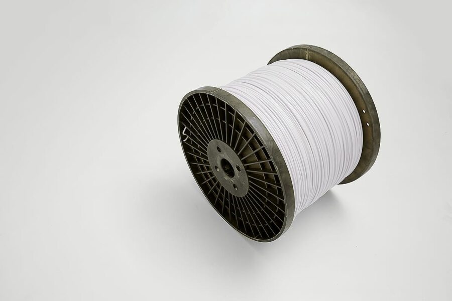 White Border Line Narrow Rolled Large - Stock and Noble