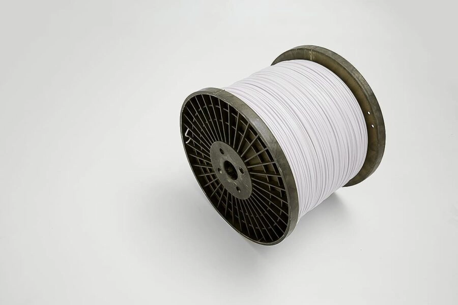 White Border Line Narrow Rolled Large - Stock and Noble
