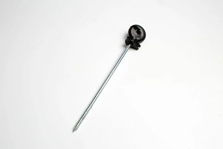 Iron-heart Screw- in Wood Post Insulator - Stock and Noble