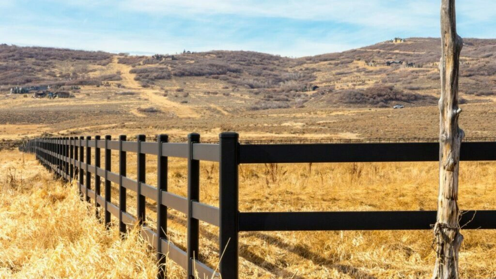 Paddock Fencing in Field - Stock and Noble