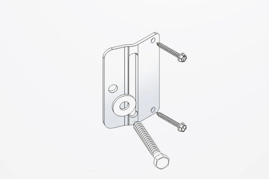 Rail Bold end Plate Kit - Stock and Noble