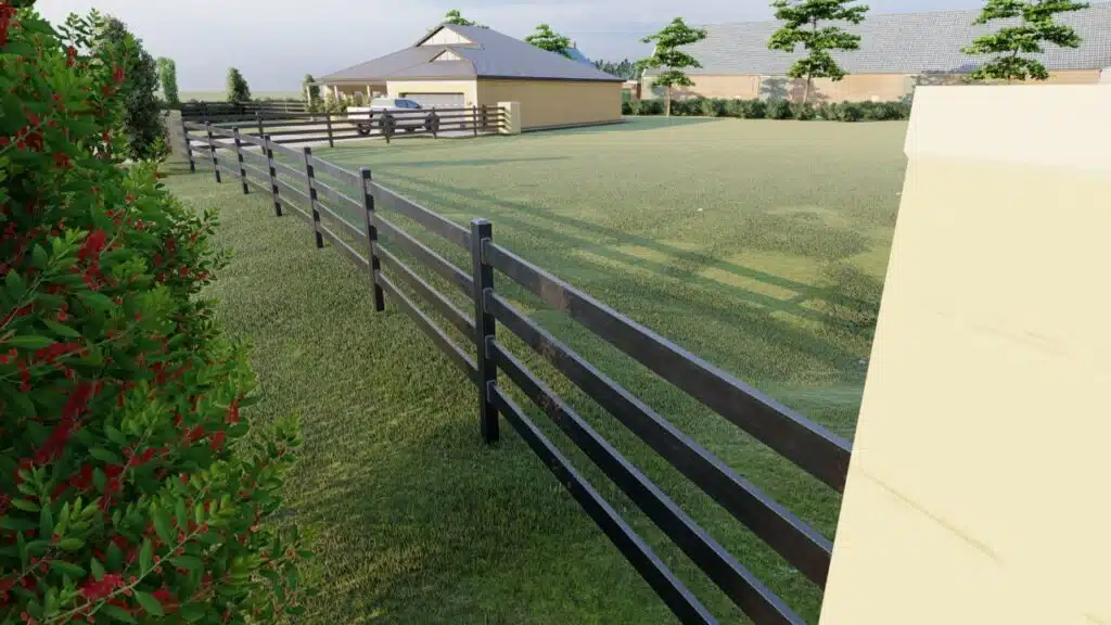 Horse fencing design