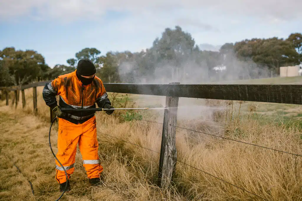 How to paint your timber fences