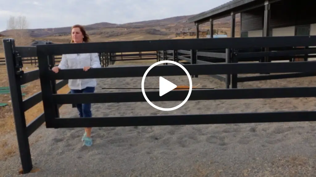 Maintenance of Premium Steel Post and Rail fencing from Stock & Noble