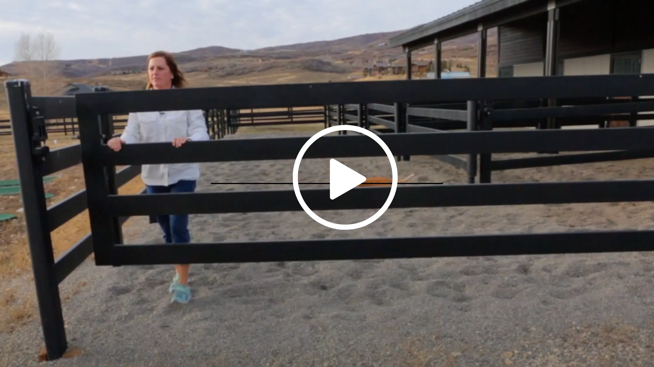 Maintenance of Premium Steel Post and Rail fencing from Stock & Noble