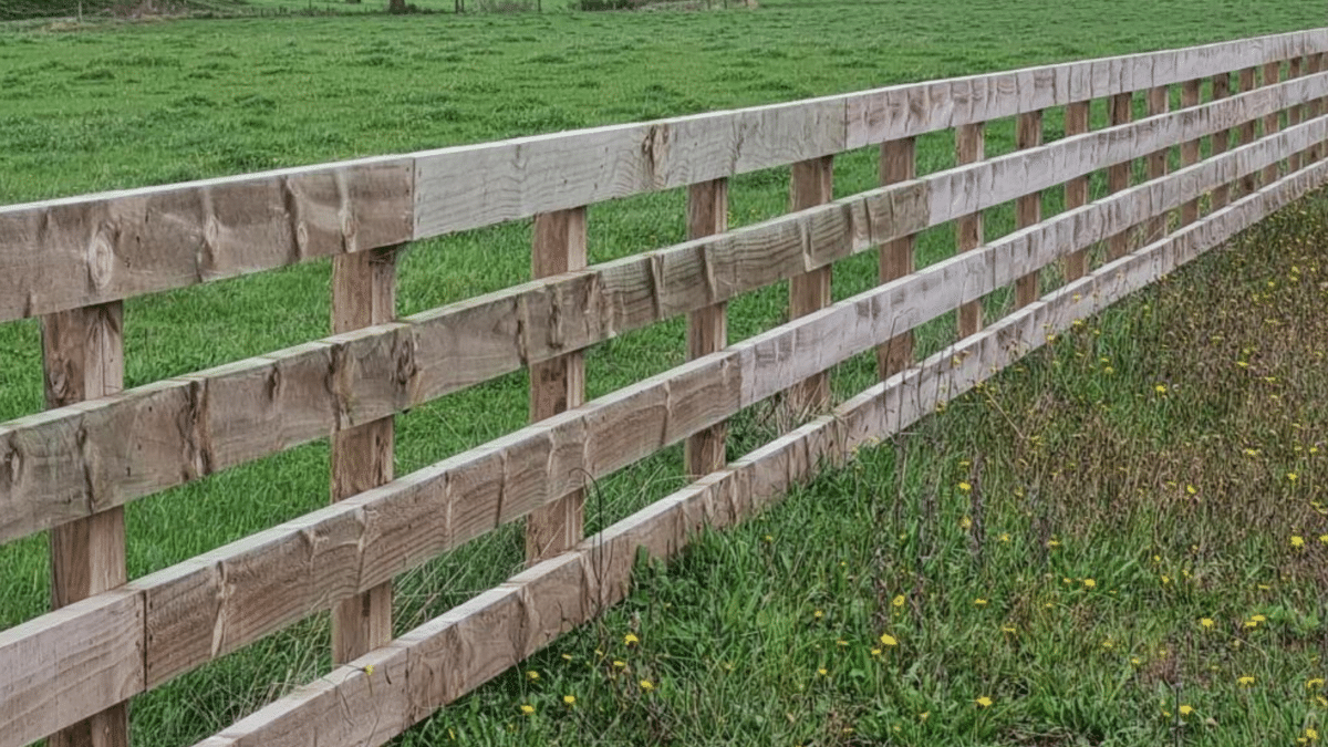 How to Maintain Timber Post and Rail Fences