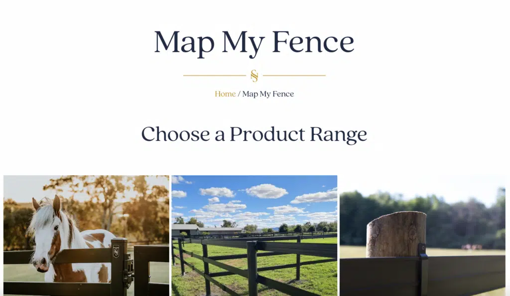 Map My fence - home page