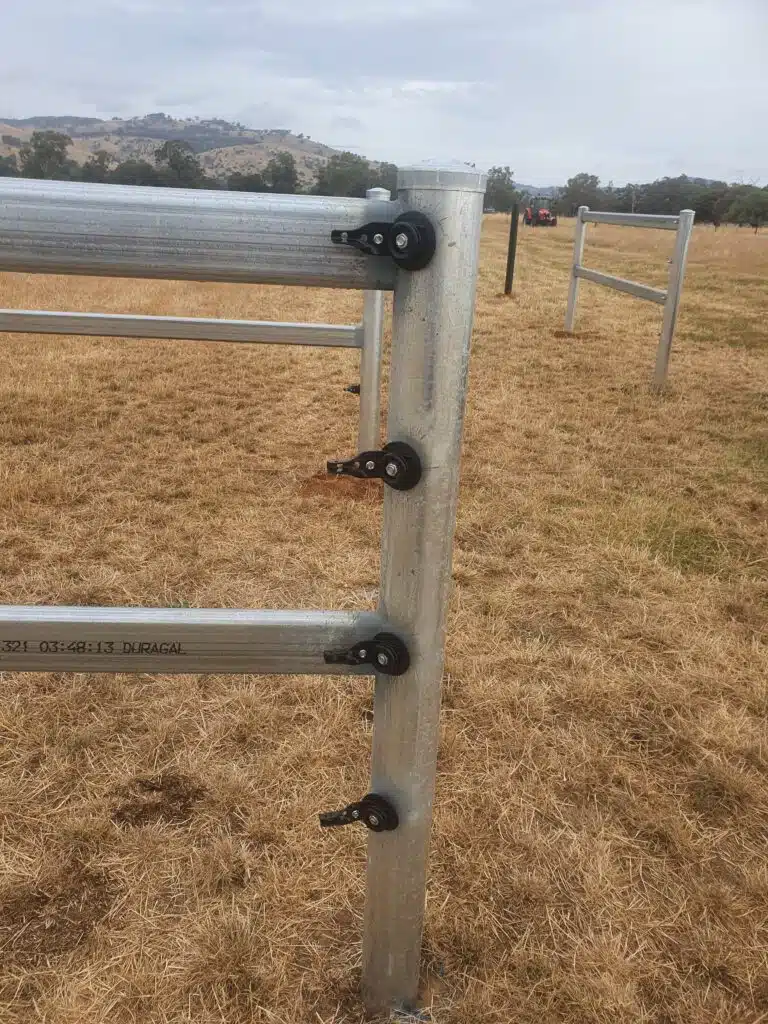 end assembly - horserail installation