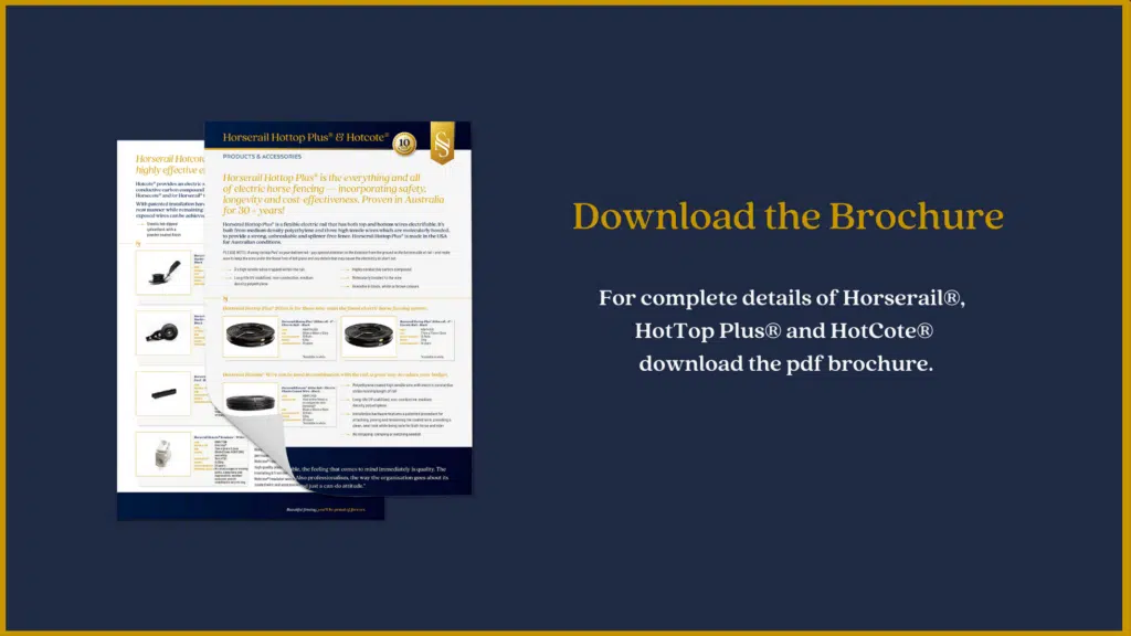 Download Horserail Brochure - Hottop Plus-HotCote-Electric Fence