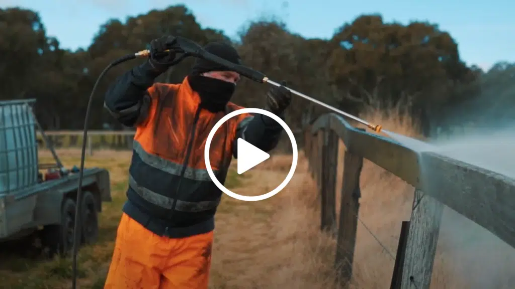 How to prepare timber fences- premium fence paint - forever black