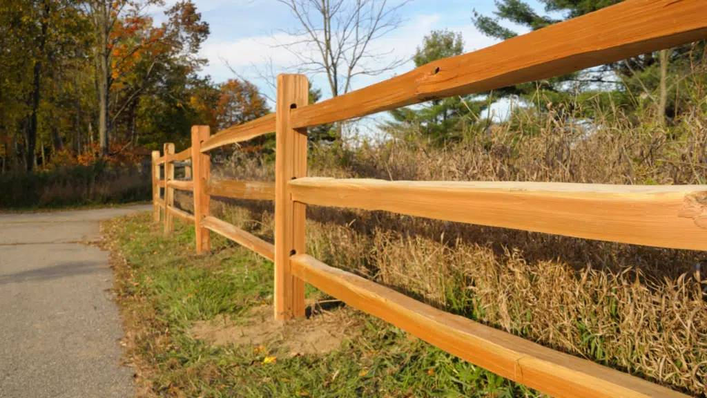 Post and Rail Fence
