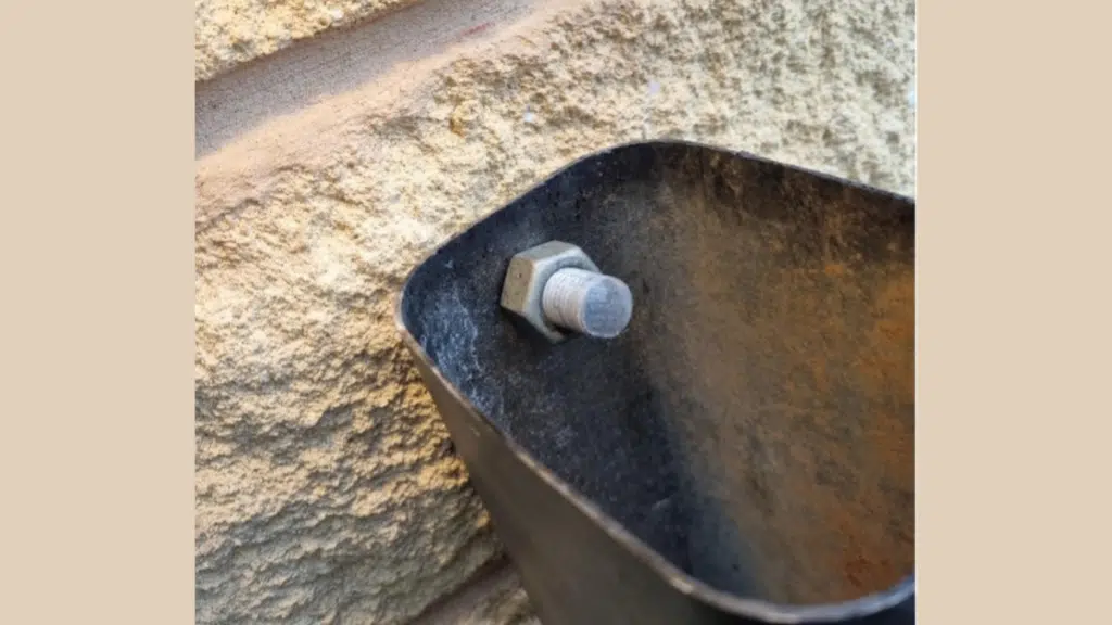 Fence install - brick entrance